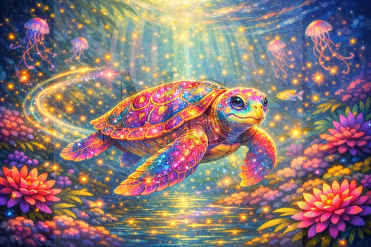 The Majestic Turtle © 90x60