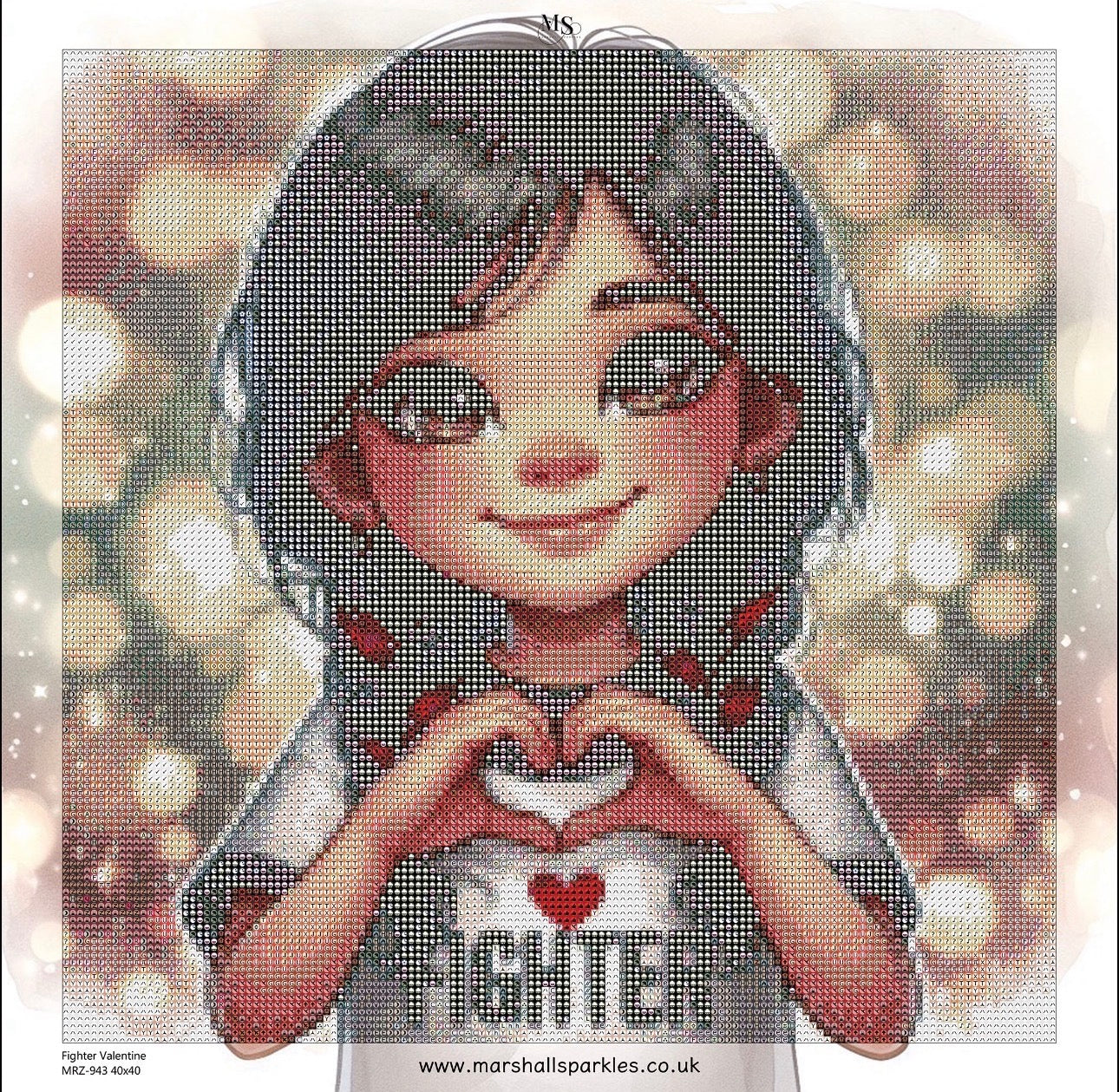 Fighter Valentine © 40x40