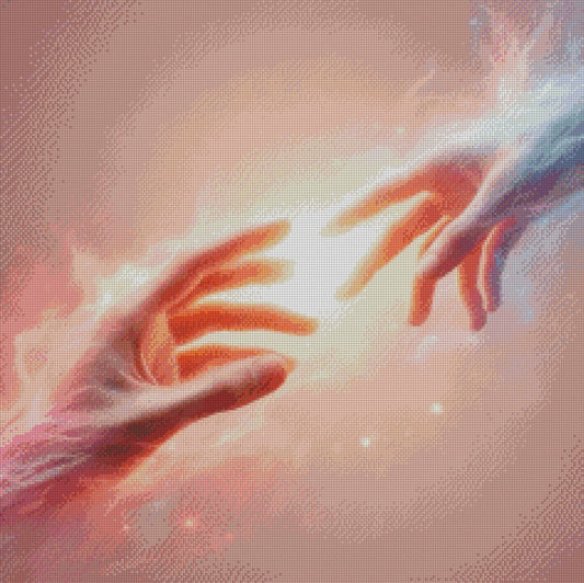 Father and Child - The Almost Touch © 60x60