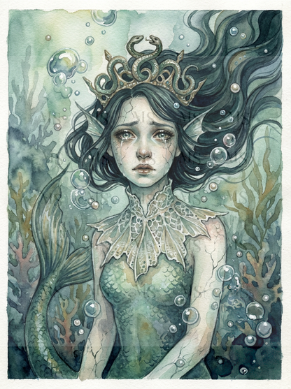 The Shipwrecked Enchantress © 60x80