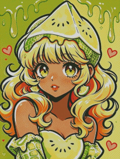 Fruitella Girls - Mira MelonMus © 60x80