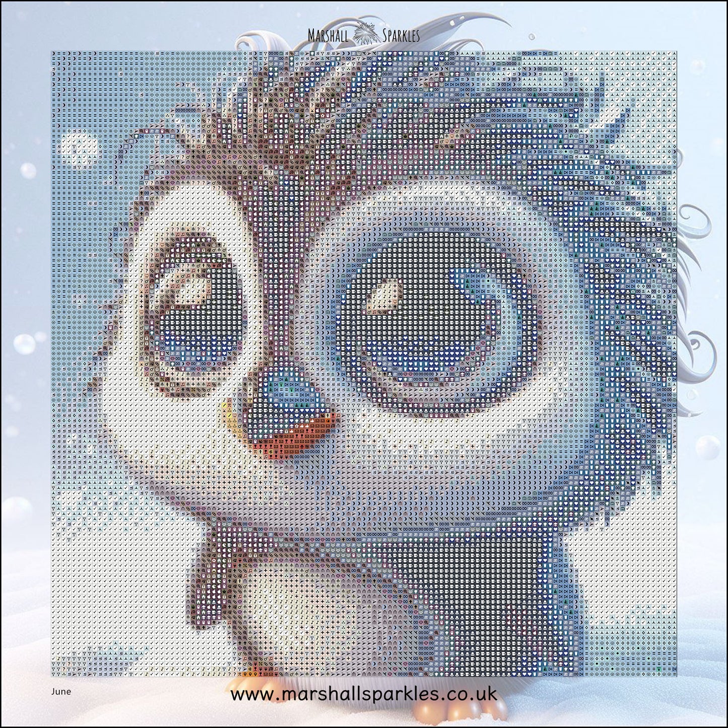 12 Months of Sugar Pals © 30x30 (print to order)