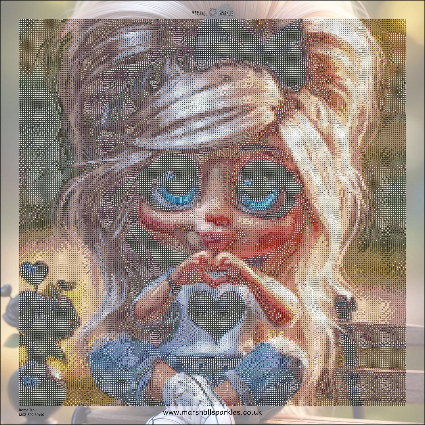 Roma Troll © 50x50 (print to order)