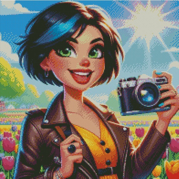 Tulip © 50x50 with Fairy by Katie Mayo-Jackson