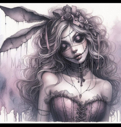 Rabbie © 50x50 (print to order)