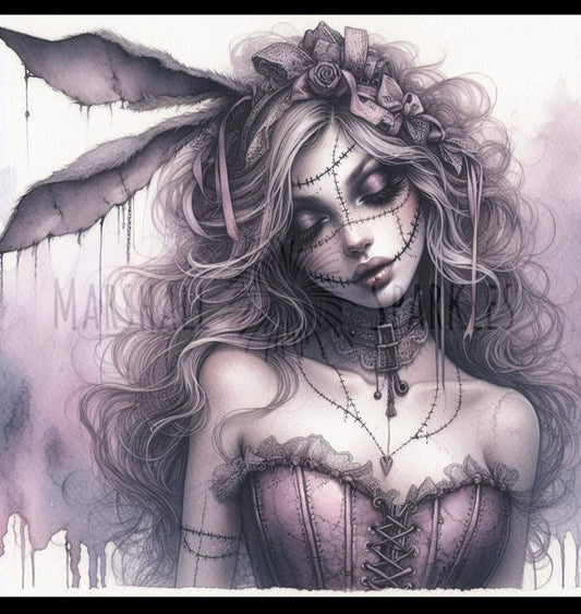 Rabbie © 50x50 (print to order)