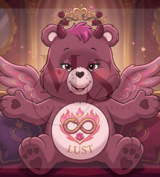 Snuggle Sin Bears - Lust ©  50x50 by RG Designs