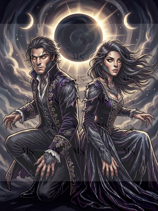 Astra & Fenris © 60x80