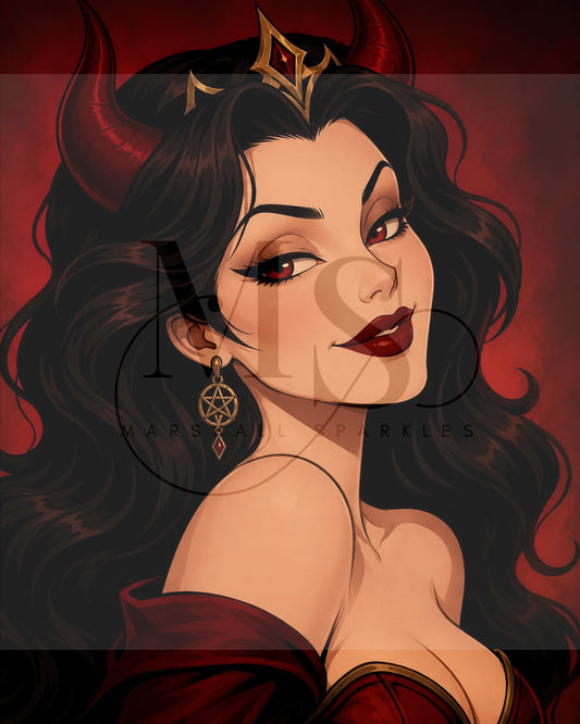 Lady Lucifer © 50x60 by RG Designs