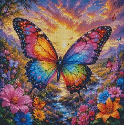Prism Butterfly © 60x60 by CrazyLoneWolf