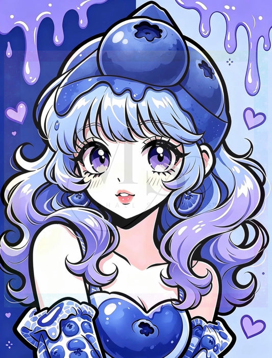 Fruitella Girls - Bluette BerryBelle © 60x80