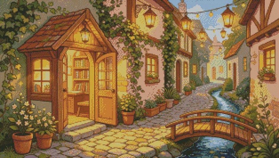 Cottage Walk © 80x45