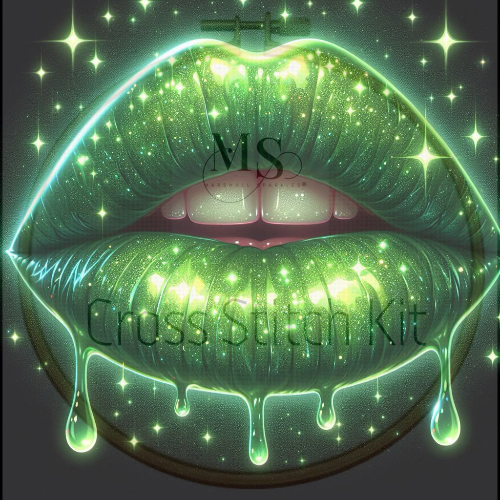 CS - Green Kiss 40x40