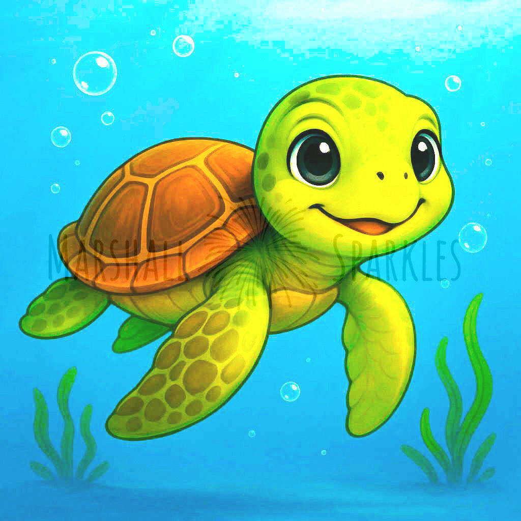 12 Months of Ocean © by Overton Designs 30x30 (PTO)