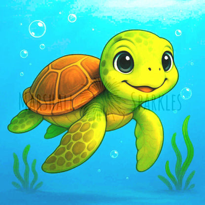 12 Months of Ocean © by Overton Designs 30x30 (PTO)