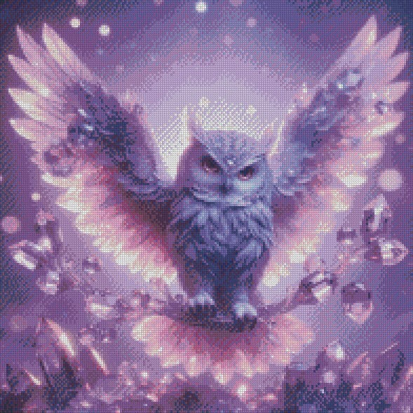 February/Amethyst - Totem:Owl © 50x50