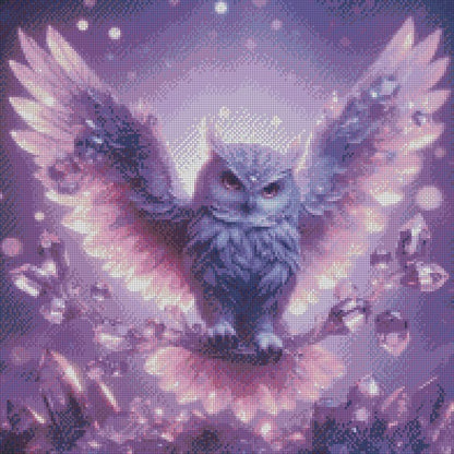 February/Amethyst - Totem:Owl © 50x50