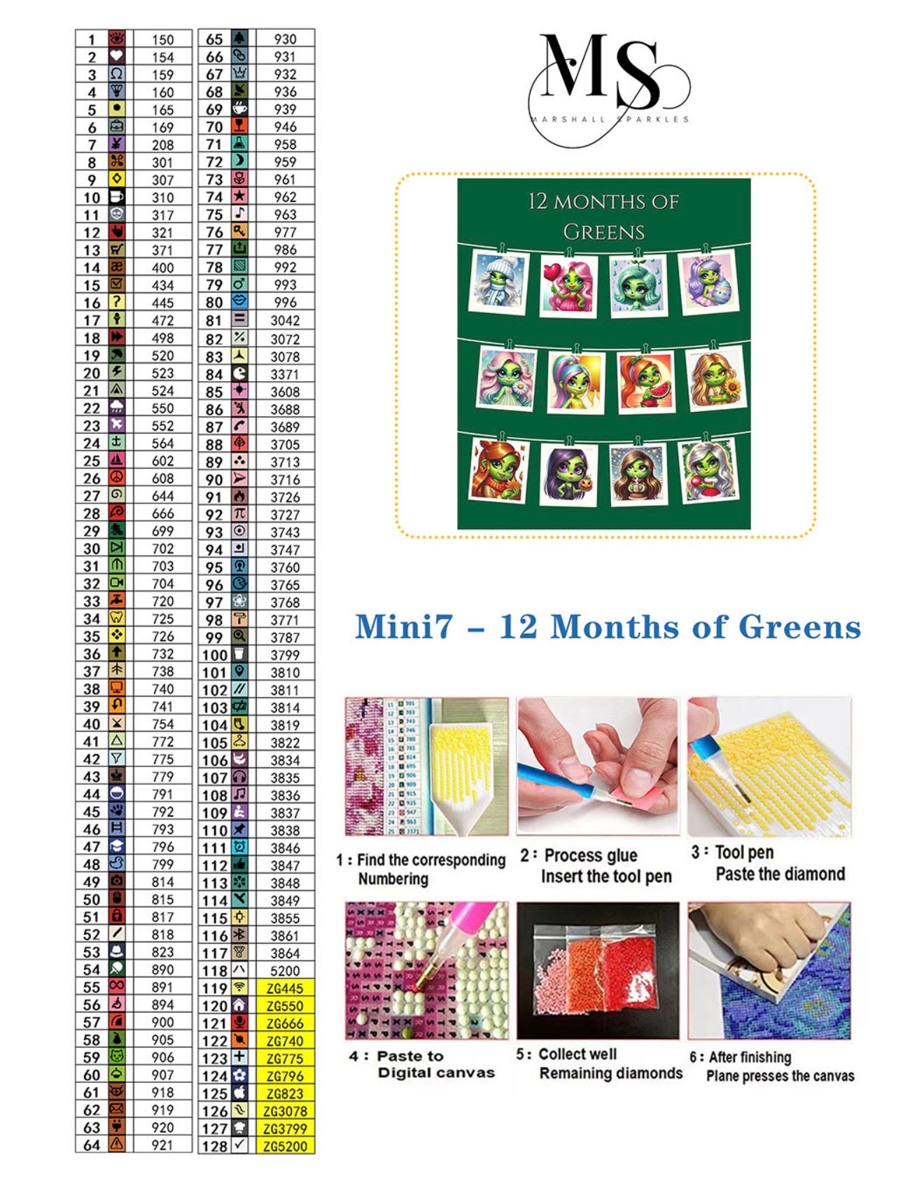 12 Months of Greens © 30x30 (PTO)