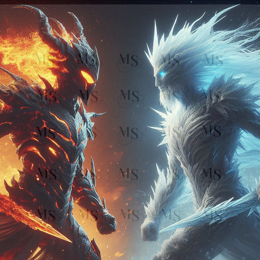 Fire & Ice Warrior Worlds © 60x60