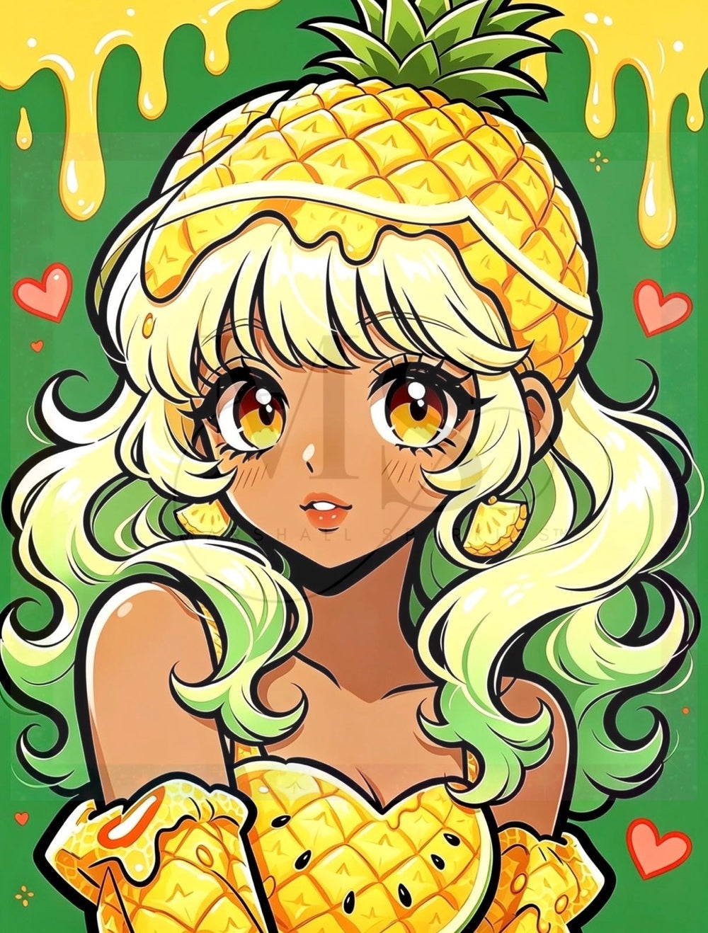 Fruitella Girls - Pina PineSpark © 60x80