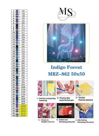 Indigo Forest  © 50x50