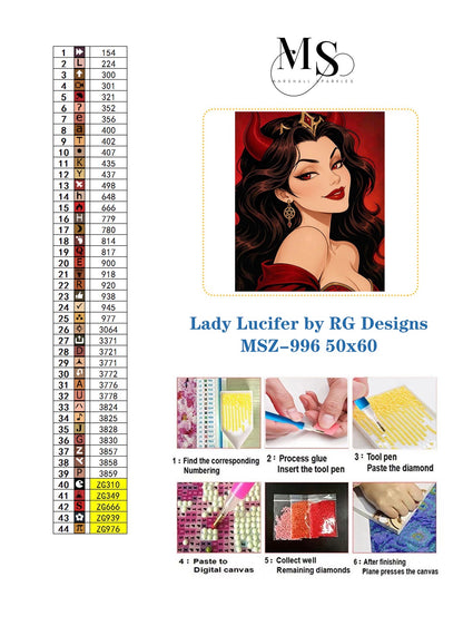 Lady Lucifer © 50x60 by RG Designs