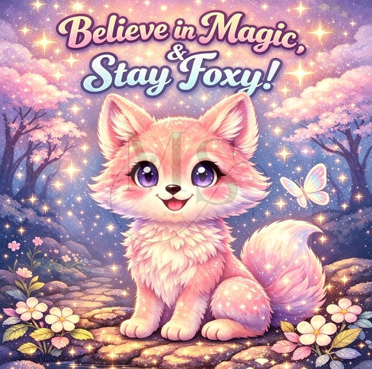 Believe in Magic & Stay Foxy © 50x50