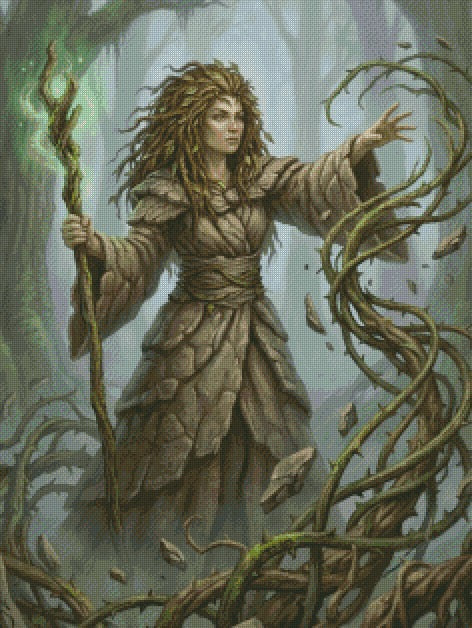 Earth Sorcerer © 60x80