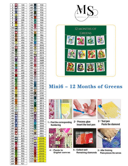 12 Months of Greens © 30x30 (PTO)