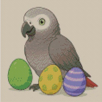 12 Months of Parrot © 30x30 by Katie Mayo-Jackson
