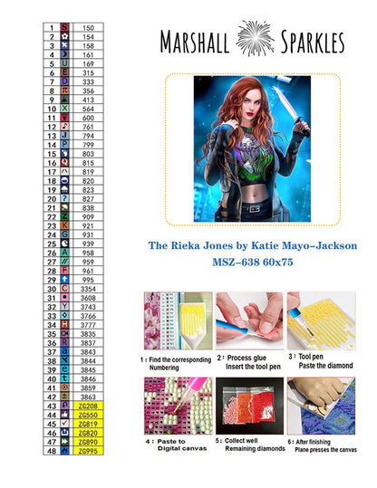 Rieka Jones © 60x75 by Katie Mayo-Jackson (PTO)