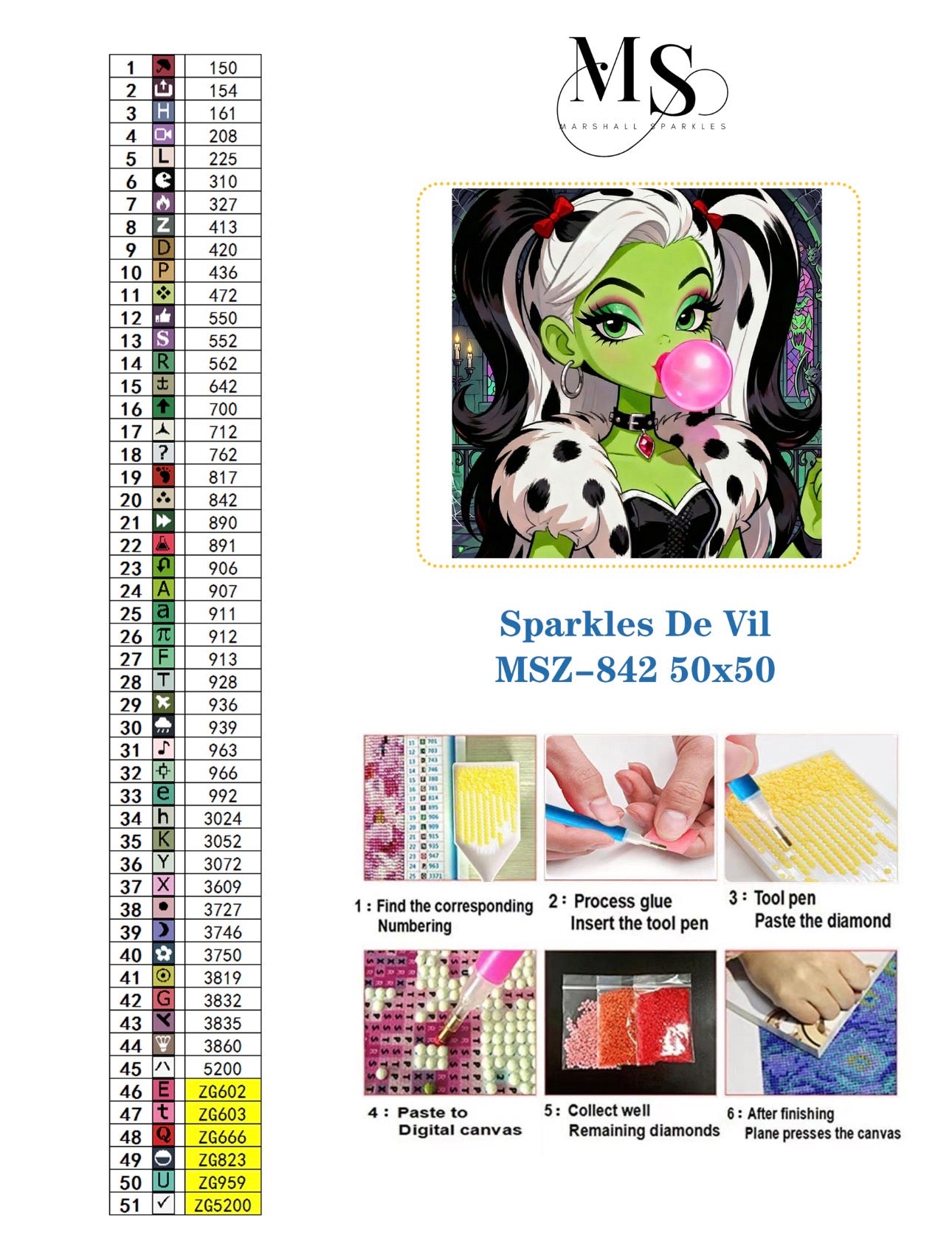Sparkles De Vil © 50x50