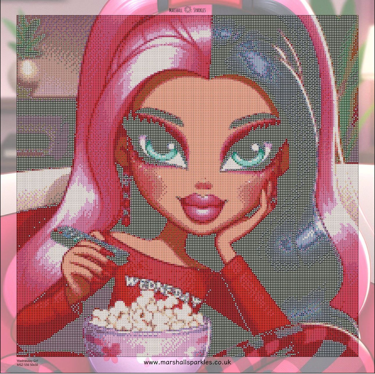 Wednesday Girl © 50x50 - (print to order)