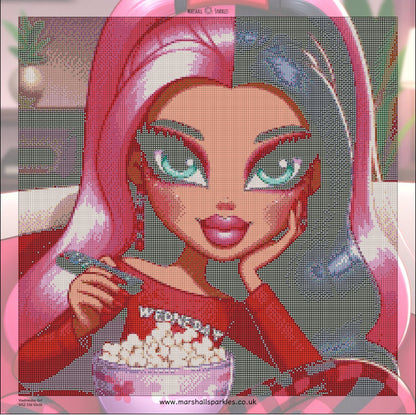 Wednesday Girl © 50x50 - (print to order)
