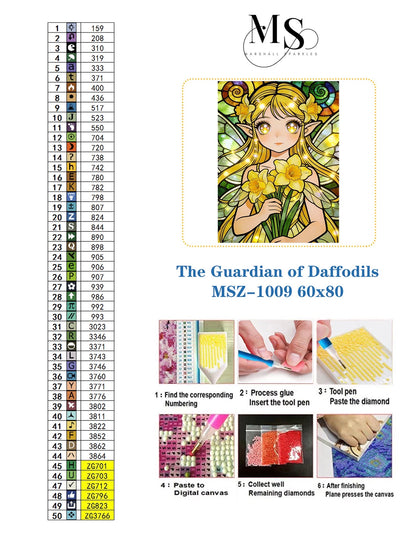 The Guardian of Daffodils © 60x80