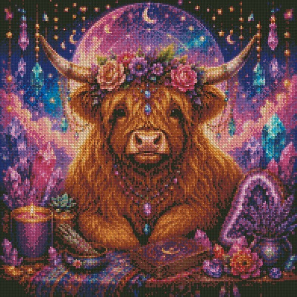 Highland Magic © 50x50 by Puttiluxe