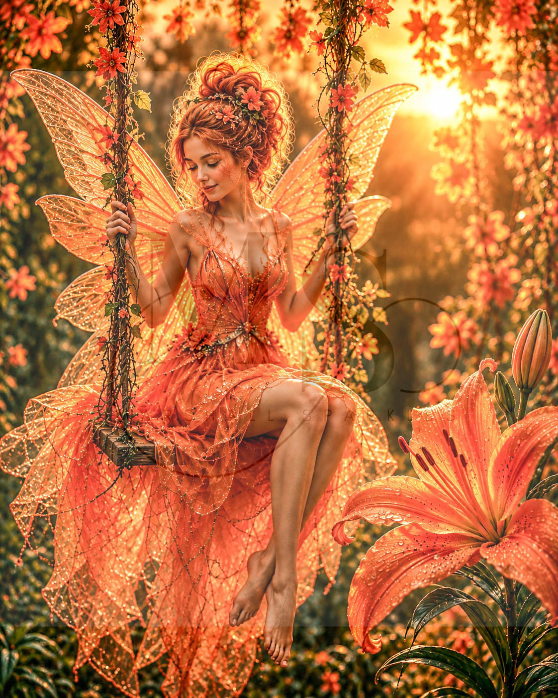 Autumn’s Enchanted Whisper © 60x75 by KT Designs