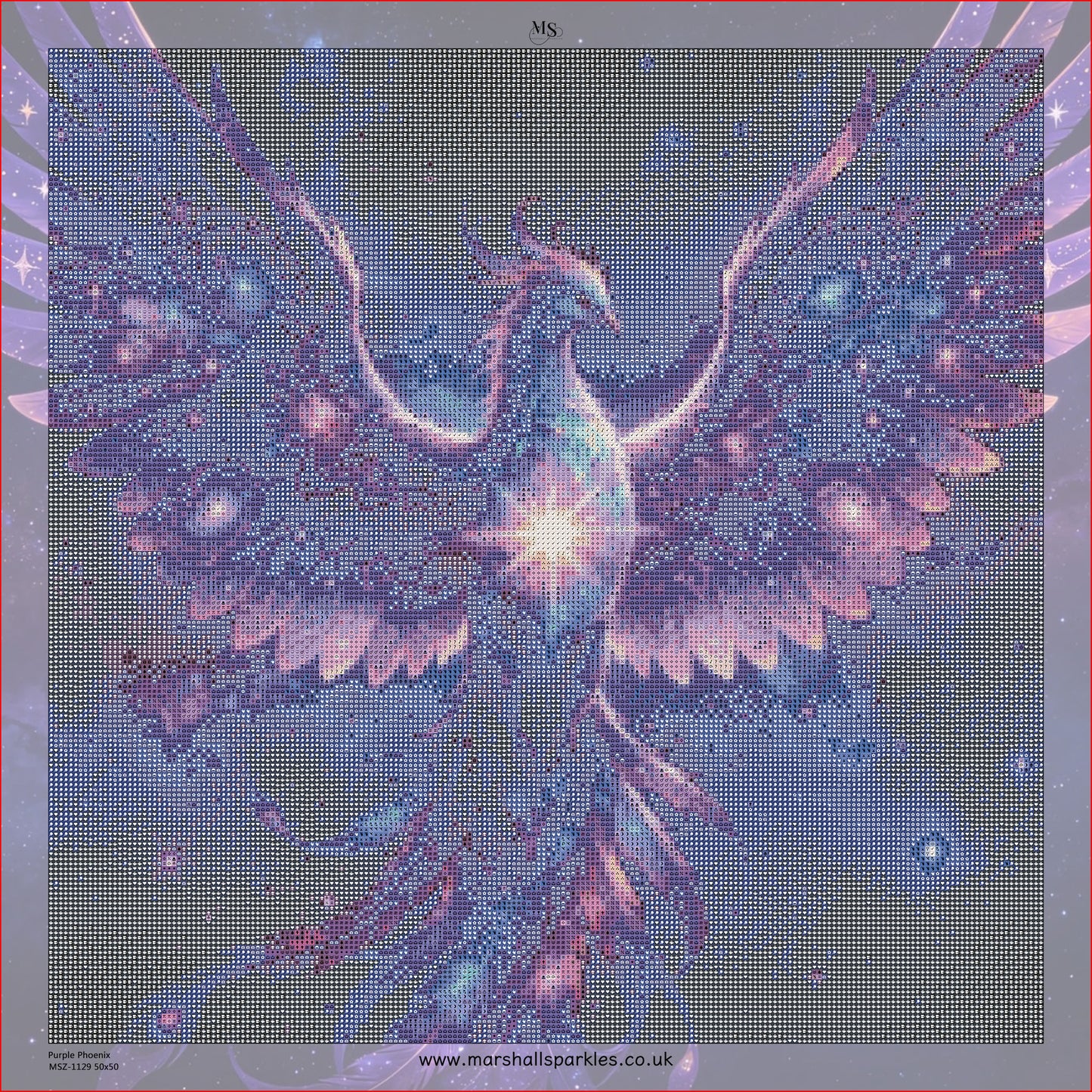 Purple Phoenix © 50x50