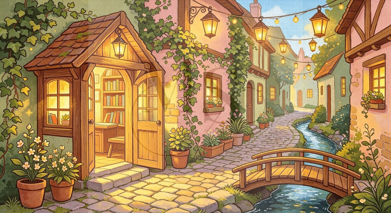 Cottage Walk © 80x45