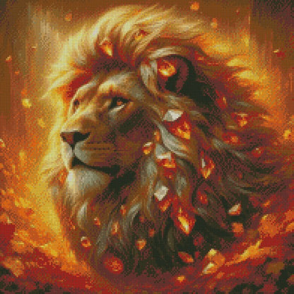 November/Citrine - Totem:Lion© 50x50