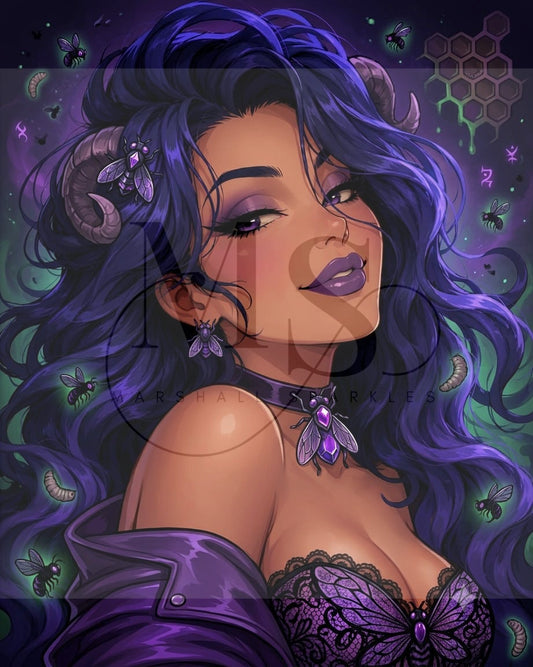 Lady Beelzebub © 50x60 by RG Designs