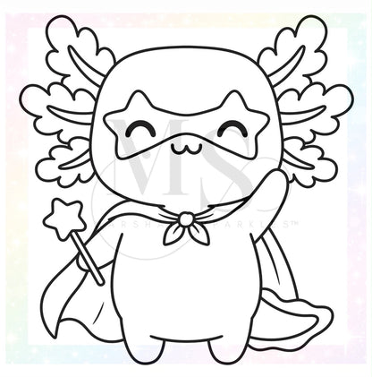 Colour Revel Doodle™ - Super-Lotl 40x40 Square Drill only © (Hand Drawn) by Sparkles & Doodles