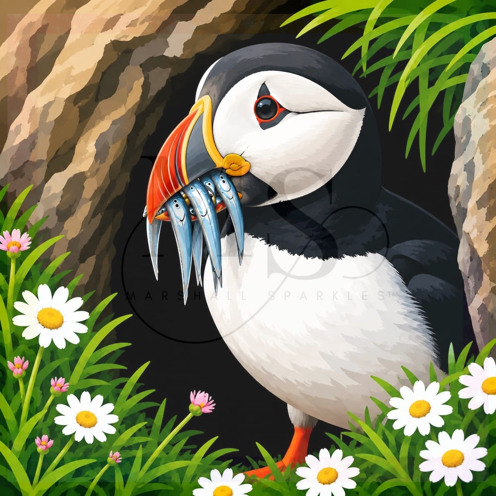 Coastal Cutie © 40x40 by KT Designs
