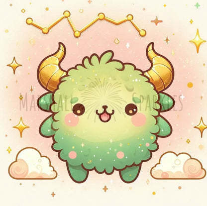 Zodiac - Taurus Spirit © 30x30