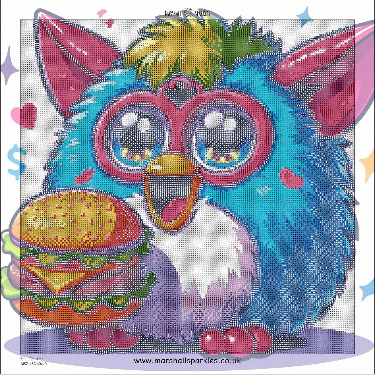 Benji Sparkles © 40x40 Square Fairy Drills