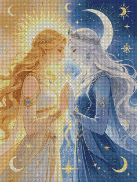 Love Wrapped in Her Glow © 60x80