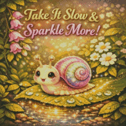 Take it Slow & Sparkle More © 50x50
