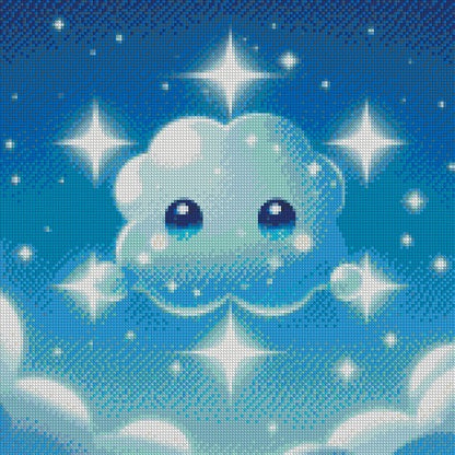 March/Aquamarine - Constellation © 40x40