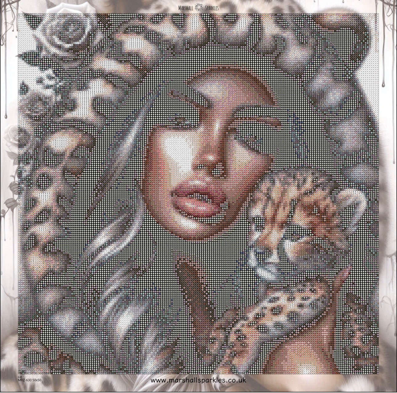 Liz © 50x50 (print to order)