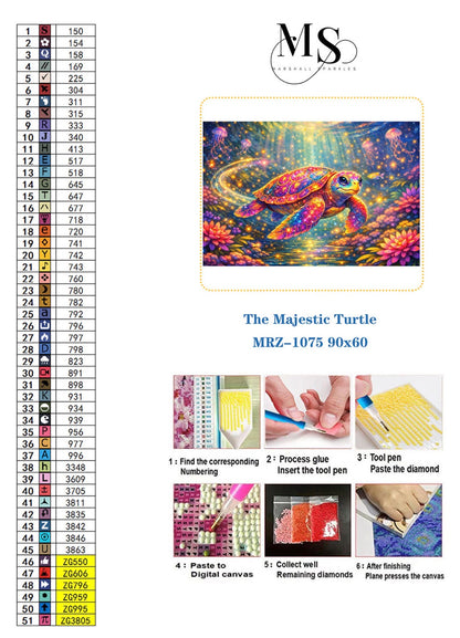 The Majestic Turtle © 90x60